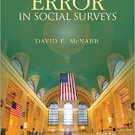 Ebook 978-1452257426 Nonsampling Error in Social Surveys