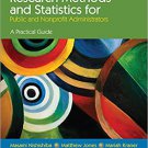 Ebook 978-1452203522 Research Methods and Statistics for Public and Nonprofit Administrators: A P