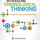 Ebook 978-1483333892 Introducing Criminological Thinking: Maps, Theories, and Understanding