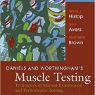 Ebook 978-1455706150 Daniels and Worthingham's Muscle Testing: Techniques of Manual Examination a