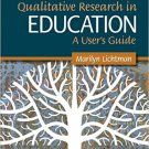 Ebook 978-1412995320 Qualitative Research in Education: A User's Guide