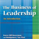 Ebook 978-0765621405 The Business of Leadership: An Introduction: An Introduction