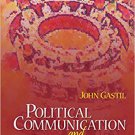Ebook 978-1412916288 Political Communication and Deliberation