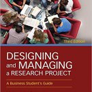 Ebook 978-1452276564 Designing and Managing a Research Project: A Business Student's Guide