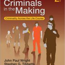 Ebook 978-1452217994 Criminals in the Making: Criminality Across the Life Course