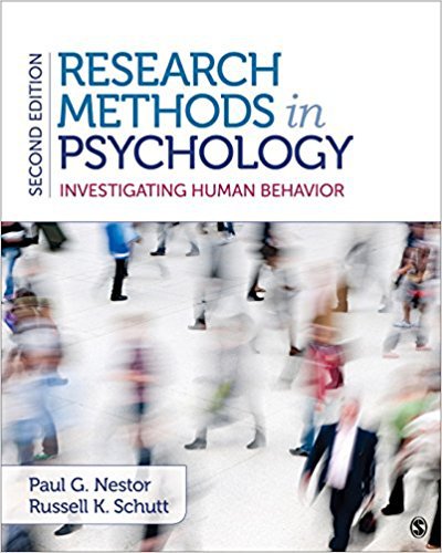 Ebook 978-1483343761 Research Methods in Psychology: Investigating Human Behavior
