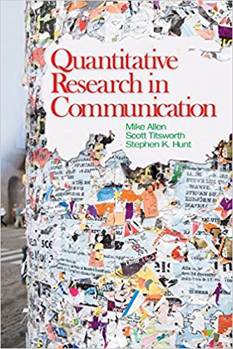 Ebook 978-1412956963 Quantitative Research in Communication