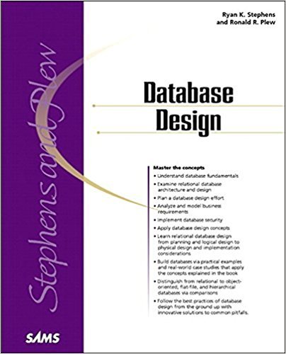 Ebook 978-0672317583 Database Design (Sams White Book)