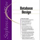 Ebook 978-0672317583 Database Design (Sams White Book)