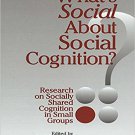 Ebook 978-0803972056 What's Social about Social Cognition?: Research on Socially Shared Cognition