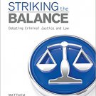 Ebook 978-1506357478 Striking the Balance: Debating Criminal Justice and Law