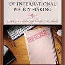Ebook 978-1442257610 Strategic Analysis in Support of International Policy Making: Case Studies i