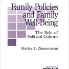 Ebook 978-0803942875 Family Policies and Family Well-Being: The Role of Political Culture (SAGE S