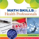 Ebook 978-0323322485 Saunders Math Skills for Health Professionals