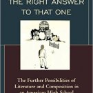 Ebook 978-1475816983 Puzzle Me the Right Answer to that One: The Further Possibilities of Literat