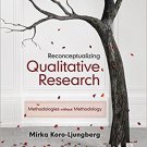 Ebook 978-1483351711 Reconceptualizing Qualitative Research: Methodologies without Methodology