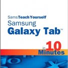 Ebook 978-0672336829 Sams Teach Yourself Samsung GALAXY Tab in 10 Minutes (Sams Teach Yourself --