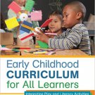 Ebook 978-1452240299 Early Childhood Curriculum for All Learners: Integrating Play and Literacy A