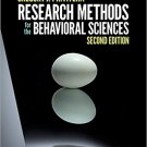 Ebook 978-1506326573 Research Methods for the Behavioral Sciences