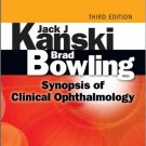 Ebook 978-0702050213 Synopsis of Clinical Ophthalmology