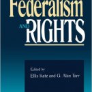 Ebook 978-0847680894 Federalism and Rights
