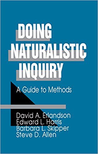 Ebook 978-0803949386 Doing Naturalistic Inquiry: A Guide to Methods