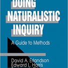 Ebook 978-0803949386 Doing Naturalistic Inquiry: A Guide to Methods