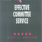 Ebook 978-0803948198 Effective Committee Service (Survival Skills for Scholars)
