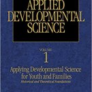 Ebook 978-0761922780 Handbook of Applied Developmental Science: Promoting Positive Child, Adolesc