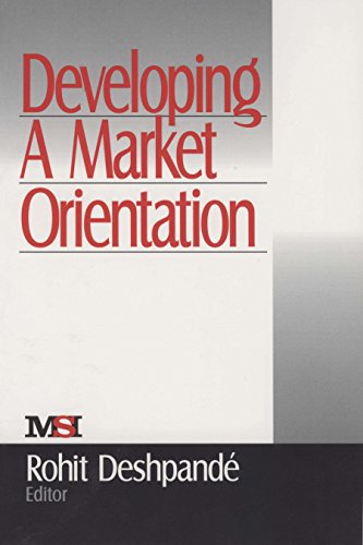 Ebook 978-0761916925 Developing a Market Orientation