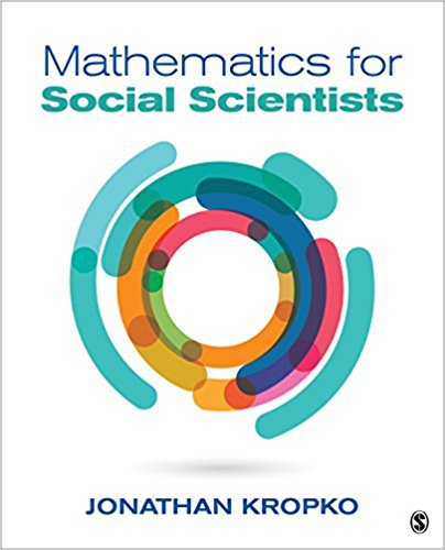 Ebook 978-1506304212 Mathematics for Social Scientists