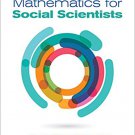 Ebook 978-1506304212 Mathematics for Social Scientists