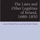 Ebook 978-1409401315 The Laws and Other Legalities of Ireland, 1689-1850