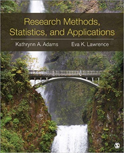 Ebook 978-1452220185 Research Methods, Statistics, and Applications