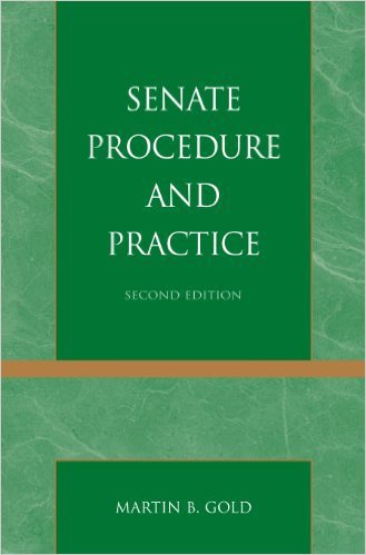 Ebook 978-0742563049 Senate Procedure and Practice (Senate Procedure & Practice (Cloth))