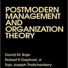 Ebook 978-0803970052 Postmodern Management and Organization Theory