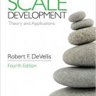 Ebook 978-1506341569 Scale Development: Theory and Applications (Applied Social Research Methods)