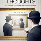 Ebook 978-1452299495 Second Thoughts: Sociology Challenges Conventional Wisdom