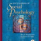 Ebook 978-1412916707 Encyclopedia of Social Psychology