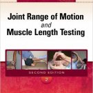 Ebook 978-1416058847 Joint Range of Motion and Muscle Length Testing
