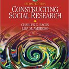 Ebook 978-1412960182 Constructing Social Research: The Unity and Diversity of Method (Sociology f