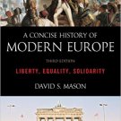 Ebook 978-1442236967 A Concise History of Modern Europe: Liberty, Equality, Solidarity