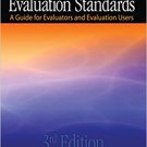 Ebook 978-1412989084 The Program Evaluation Standards: A Guide for Evaluators and Evaluation User