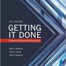 Ebook 978-1442273610 Getting It Done: A Guide for Government Executives (IBM Center for the Busin