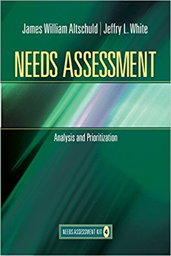 Ebook 978-1412975575 Needs Assessment: Analysis and Prioritization  (Book 4) (Needs Assessment Ki