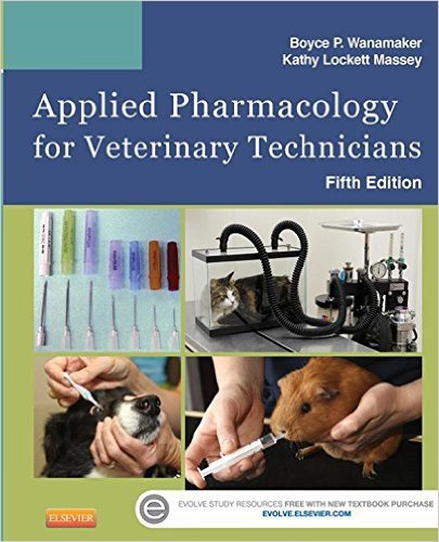 Ebook 978-0323186629 Applied Pharmacology for Veterinary Technicians