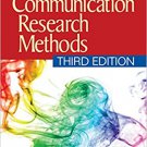 Ebook 978-1412974721 Qualitative Communication Research Methods