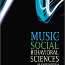 Ebook 978-1452283036 Music in the Social and Behavioral Sciences: An Encyclopedia