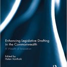 Ebook 978-1138794528 Enhancing Legislative Drafting in the Commonwealth