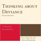 Ebook 978-0742561984 Thinking About Deviance: A Realistic Perspective